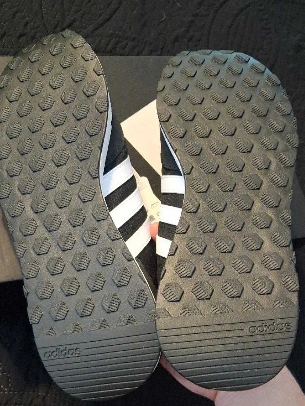 Adidas Run 60s 2.0 Black and White Men's Retro Runner Sneakers Sz 12 New In Box